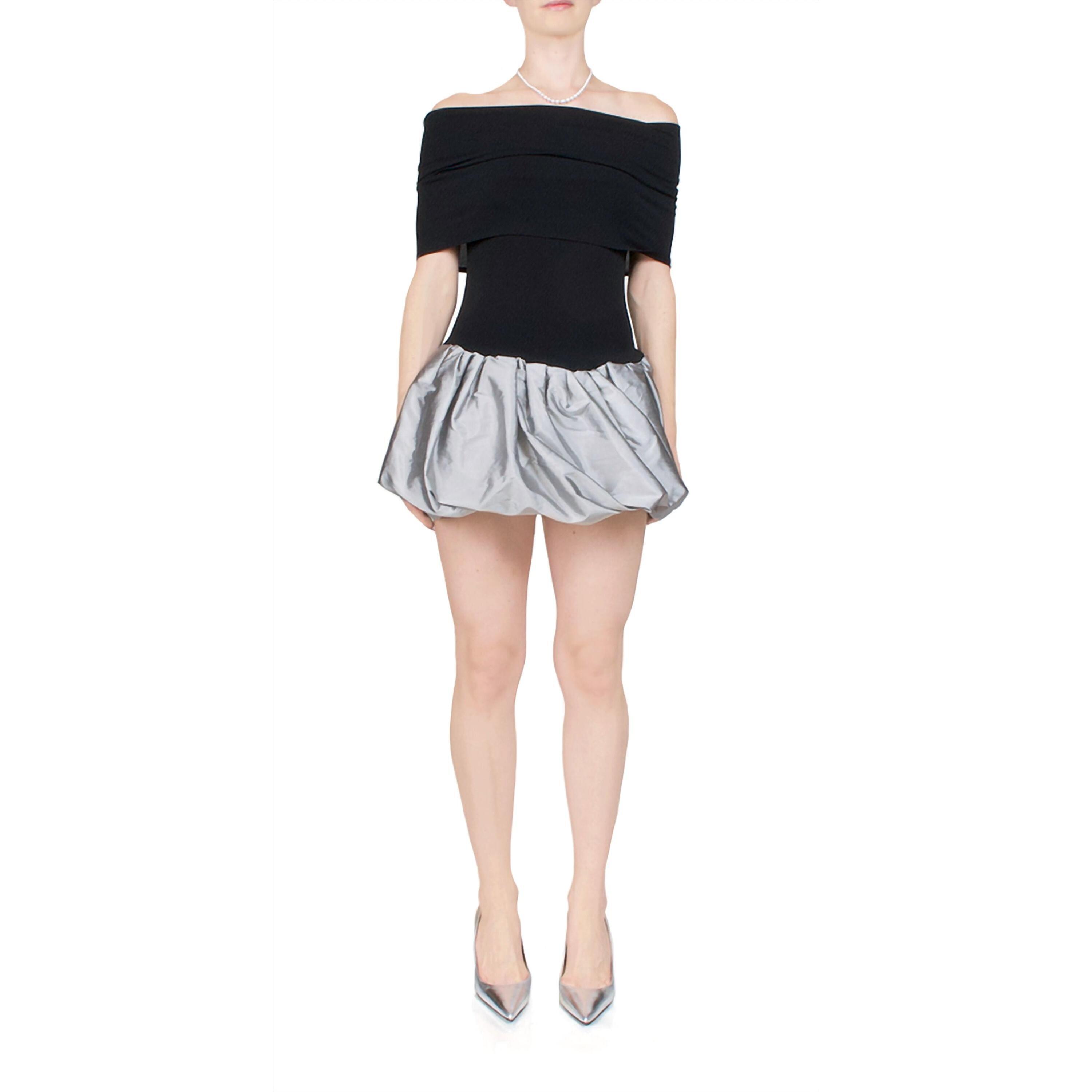 New Anna October Jewel Mini Dress In Black